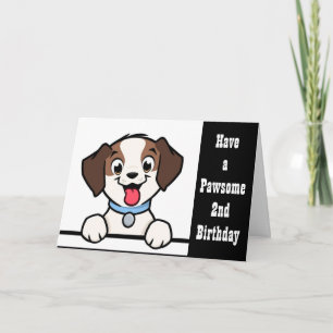 TIENE UNA TARJETA *** DE SEGUNDO CUMPLEAÑOS**