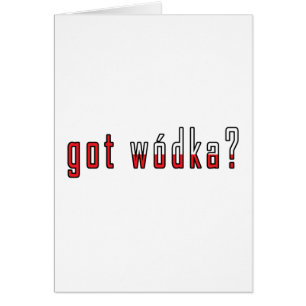 ¿tiene wodka? Bandera