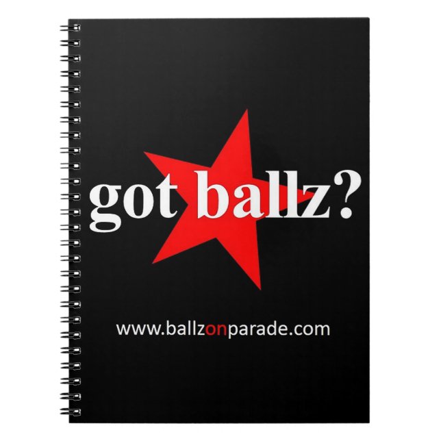 ¿Tienes a Ballz? Cuaderno (Frente)