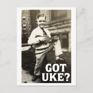 ¿Tienes a Uke? Postal