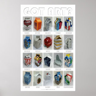 ¿TIENES ARTE? Parodia de imágenes de obras de arte