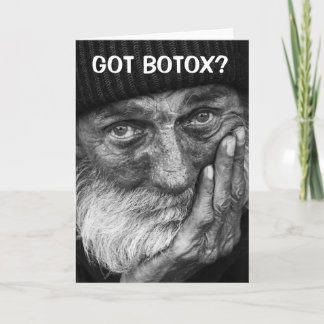 ¿TIENES BOTOX? Tarjeta mediana