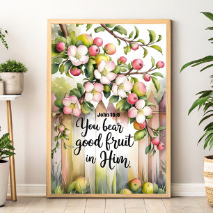 Tienes Buena Fruta En Su Arte De Pared Cristiano