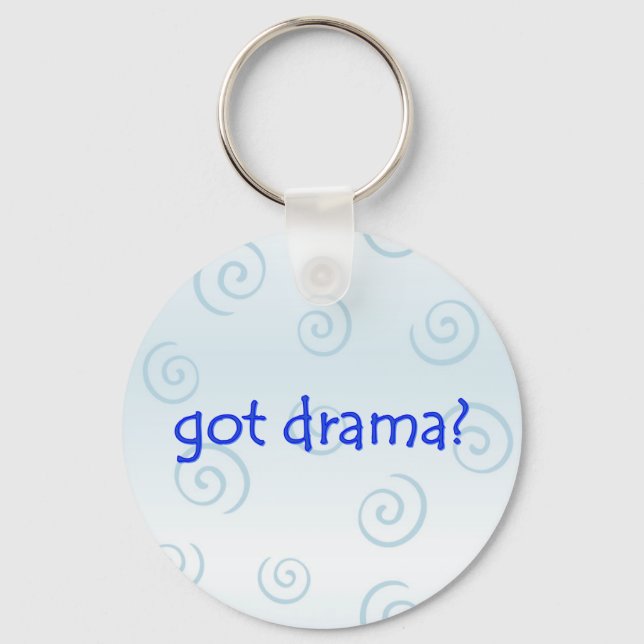 ¿Tienes drama? Llavero (Anverso)