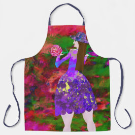 Tienes el corazón de LeeMarie's delantal de diseño