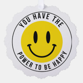 TIENES EL PODER DE SER TARJETA FELIZ