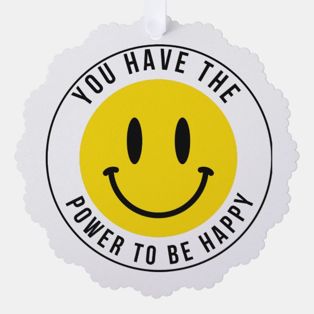 TIENES EL PODER DE SER TARJETA FELIZ (Anverso)