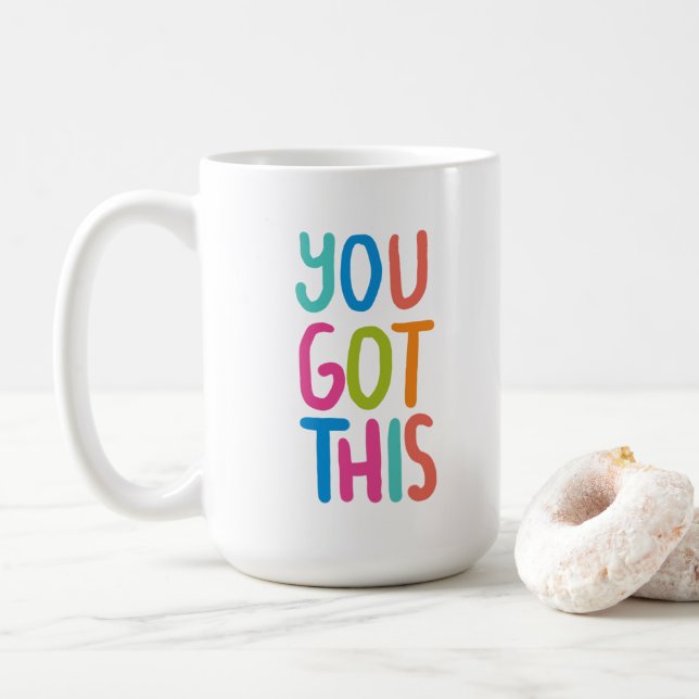 Tienes esta taza de café 😁 15 oz (Con donut)