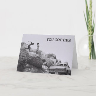 Tienes este diseño de tarjeta