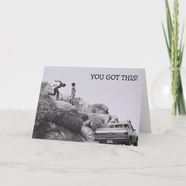 Tienes este diseño de tarjeta (Anverso)