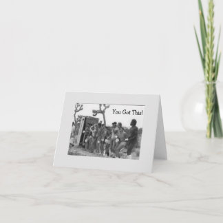 Tienes este diseño de tarjeta