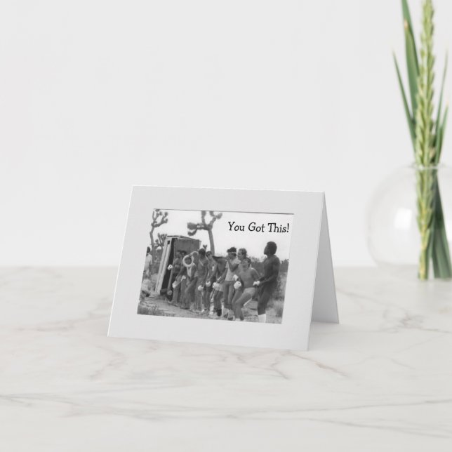 Tienes este diseño de tarjeta (Anverso)