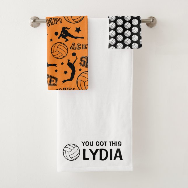 Tienes Este Juego De Toallas De Voleibol (In situ)