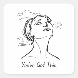 Tienes esto - Pegatina motivacional