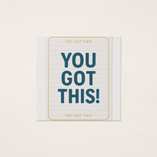 Tienes esto - Tarjeta de felicitación motivacional