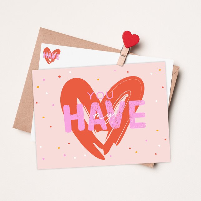 Tienes mi postal de Día de San Valentín de amor (Subido por el creador)