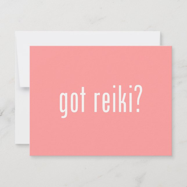 ¿Tienes Reiki? (Anverso)