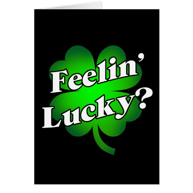 ¿Tienes suerte? (Frente)