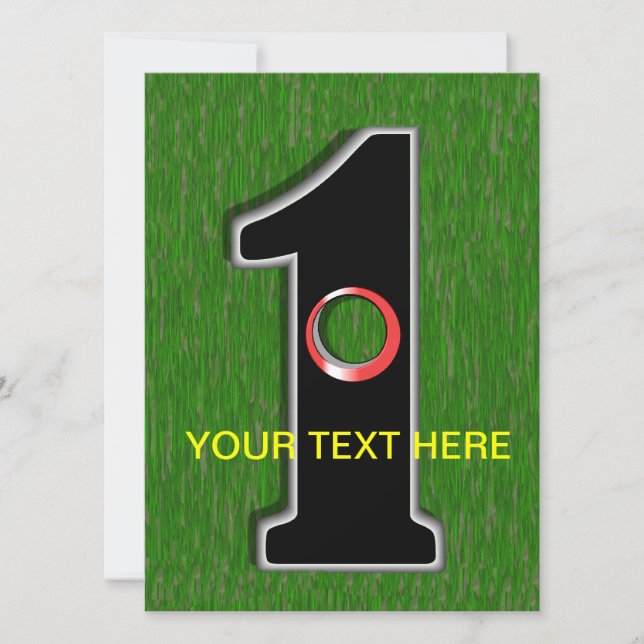 ¿Tienes suerte en el golf? (Anverso)