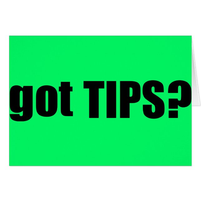¿Tienes TIPS? (Anverso (Horizontal))