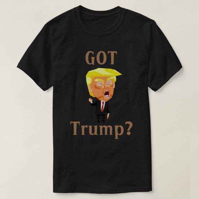 ¿TIENES TRUMP? Camiseta (Diseño del anverso)