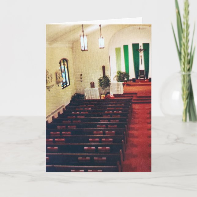 "Tienes un lugar especial en el cielo". Tarjeta de (Anverso)