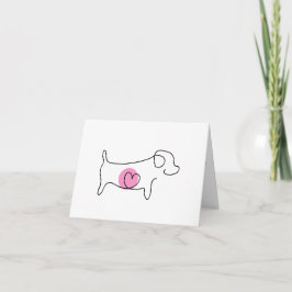 Tienes un lugar especial en mi tarjeta de corazón