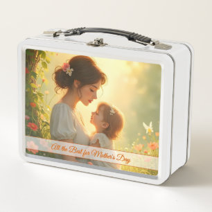 Tierno Amor Maternal en Luz Florecida