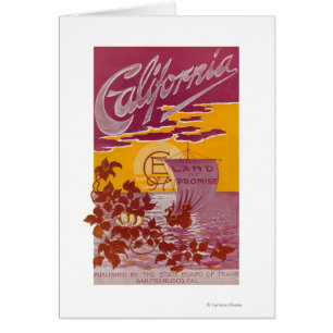 Tierra de California del poster de la promesa