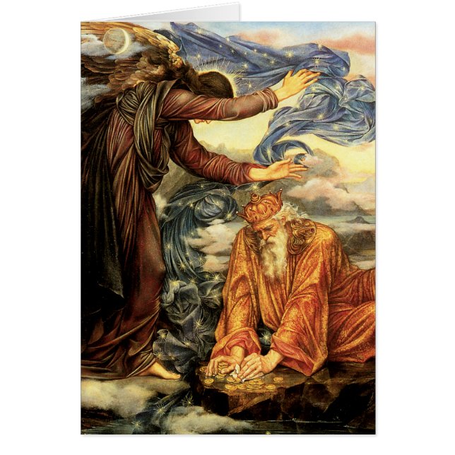 Tierra de Evelyn De Morgan, arte victoriano (Frente)