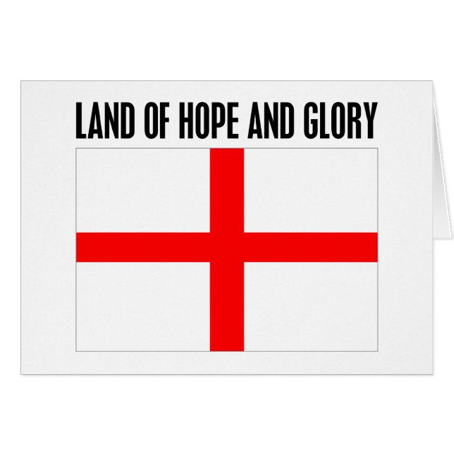 Tierra de la esperanza y de la gloria (Anverso (Horizontal))