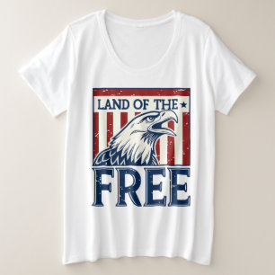 Tierra de libre - Gráfico de águila de los Estados