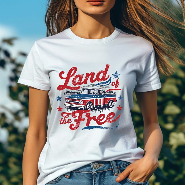 Tierra de los Estados Unidos de la camiseta libre (Subido por el creador)