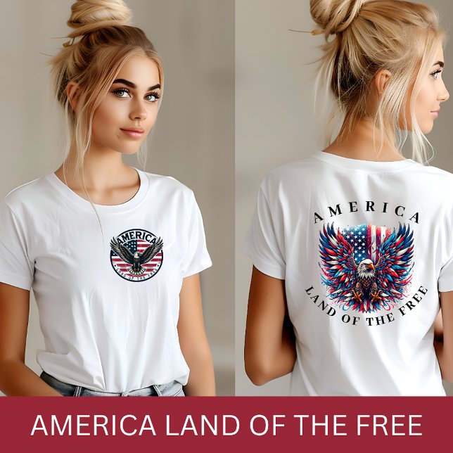 Tierra de los Estados Unidos de la camiseta libre (Subido por el creador)