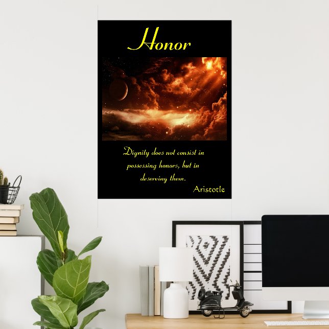 Tierra de Posters de honor 36 (Oficina en casa)