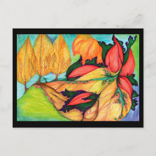 Tierra del sueño de la postal