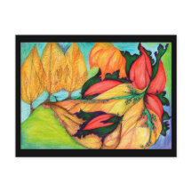 Tierra del sueño de la postal