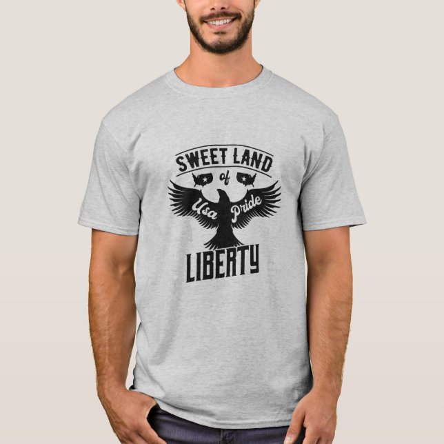 TIERRA DULCE DE LIBERTAD - CAMISETA DE ORGULLO EST (Anverso)