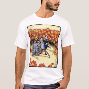 Tierra maravillosa de la camisa de la onza