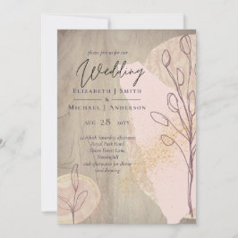 Tierra Natural Rústica Hojas de bosques