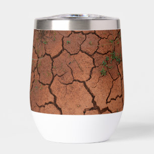 tierra seca y agrietada