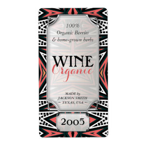 Tierra Tribal Azteca Personalizado Textos Etiqueta