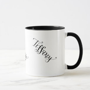 Tiffany que repite la taza conocida del modelo