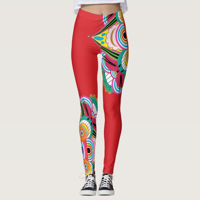 Tiger Dragon Mandala Leggings (Anverso)