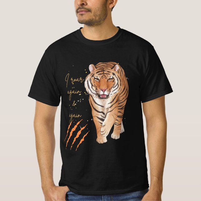 Tiger- Ruanto una y otra vez camiseta (Anverso)