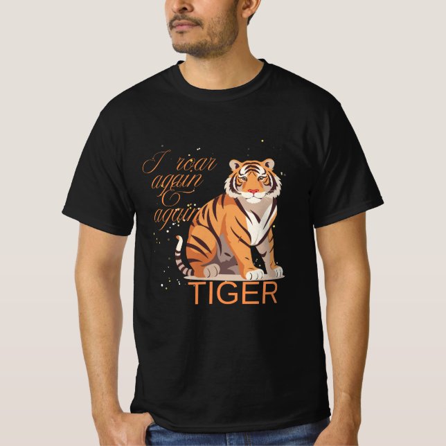 Tiger- Ruanto una y otra vez camiseta (Anverso)