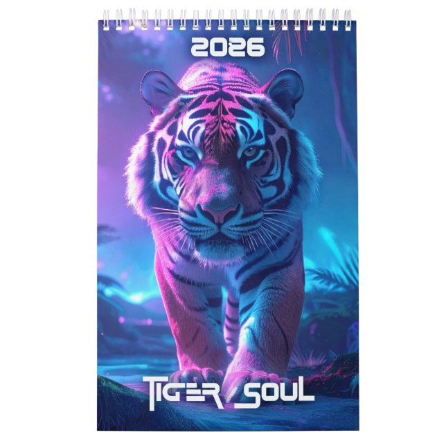 TIGER SOUL - 2026 - Calendario (Tapa)