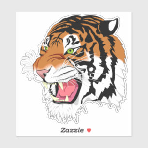 Tiger Vinyl Pegatina