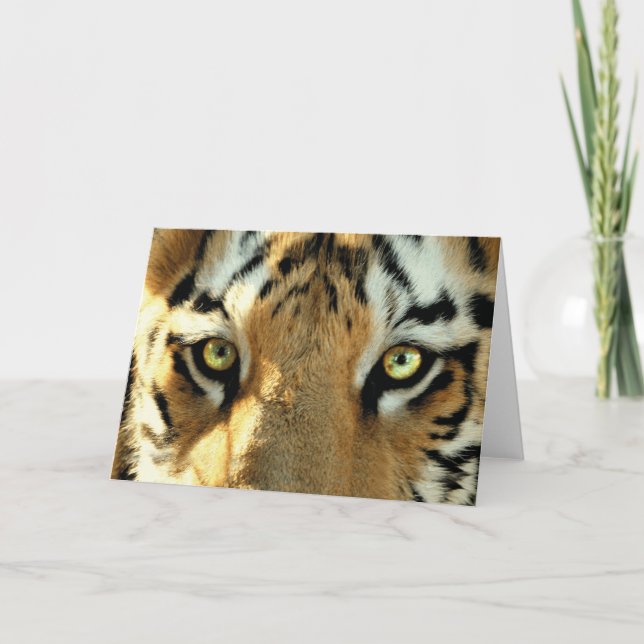 Tigre 1 - Tarjeta de felicitación (Anverso)