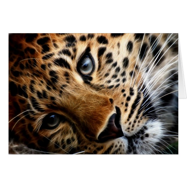 Tigre 3 - Tarjeta de felicitación (Anverso (Horizontal))